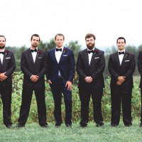 groomsmen - Dan and Melissa