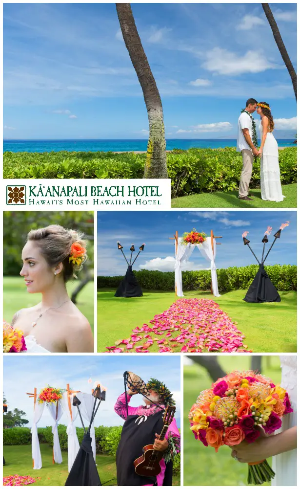 Hawaii Destination Wedding At Kaanapali Hotel