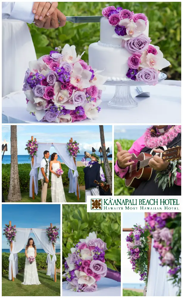 Hawaii Destination Wedding At Kaanapali Hotel