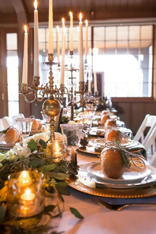 Long Wedding Table - LLC Heather Mayer Photography