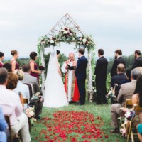 wedding ceremony - Dan and Melissa