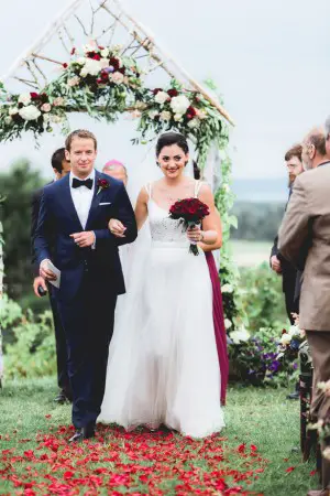 wedding ceremony - Dan and Melissa