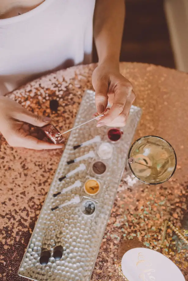 DIY Nail Polish Bar For Your Bridal Celebrations