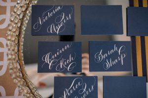 Escort cards - Stacy Anderson Photography
