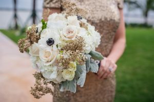 Gold Wedding bouquet - Stacy Anderson Photography