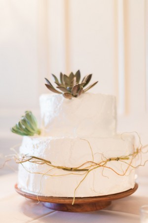 Rustic wedding cake - Blaine Siesser Photography