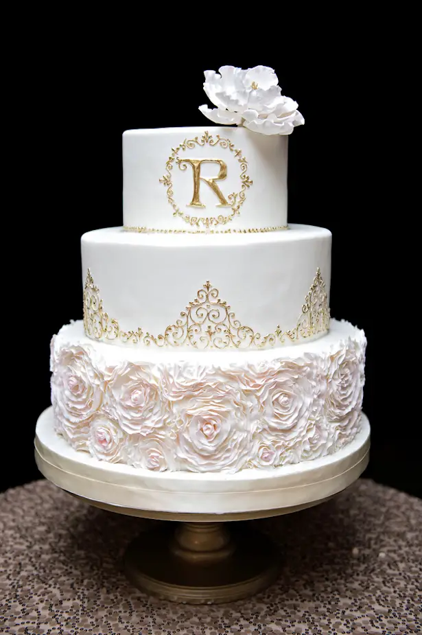 Wedding Cake - Kristen Weaver Photography