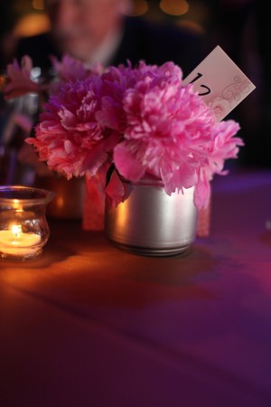 Wedding floral centerpiece - Benfield Photography