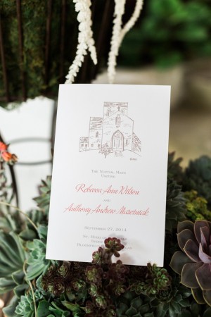 Wedding invitation - Blaine Siesser Photography