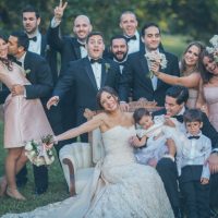 Wedding party photo idea - Kane and Social