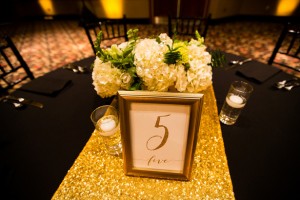 Wedding table number - Shawna Hinkel Photography