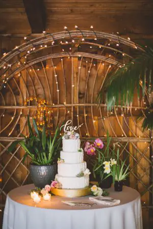 Wedding cake table - Adriane White Photography