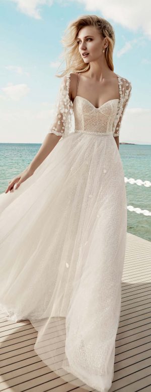 Victoria KyriaKides Bridal Fall 2016 - Floral Constellations