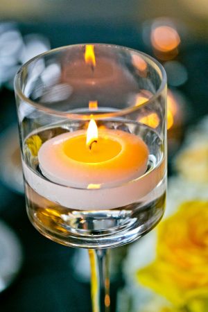 Wedding candle - Brett Charles Rose Photo