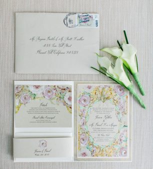 Wedding invitation - Clane Gessel Photography