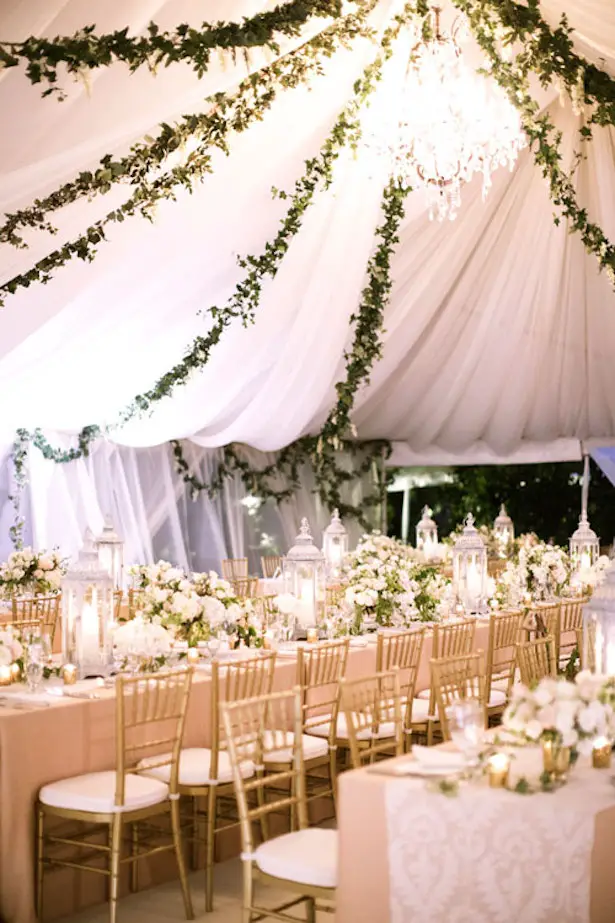 wedding tent decorations