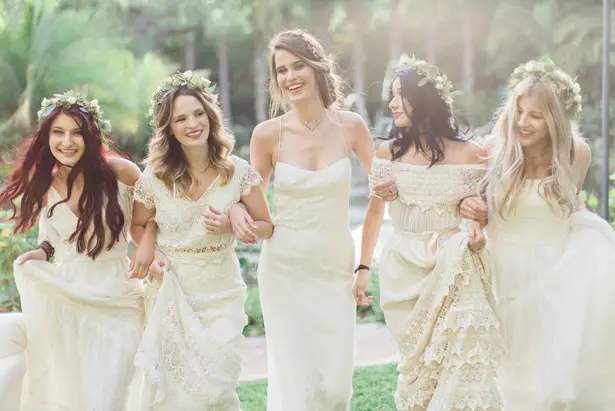 Boho Bridal Party - Lucas Rossi Photography