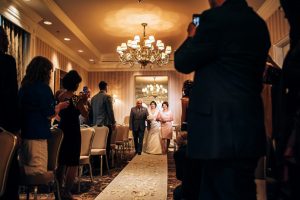 Bride walking down the aisle - Will Pursell Photography