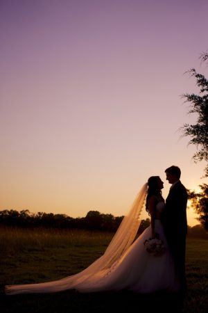 Romantic wedding picture - Justin Wright Photography
