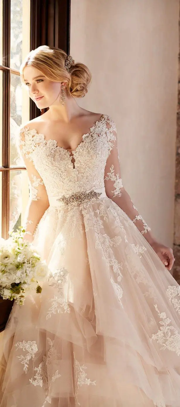 Stunning Winter Wedding Dresses Belle The Magazine