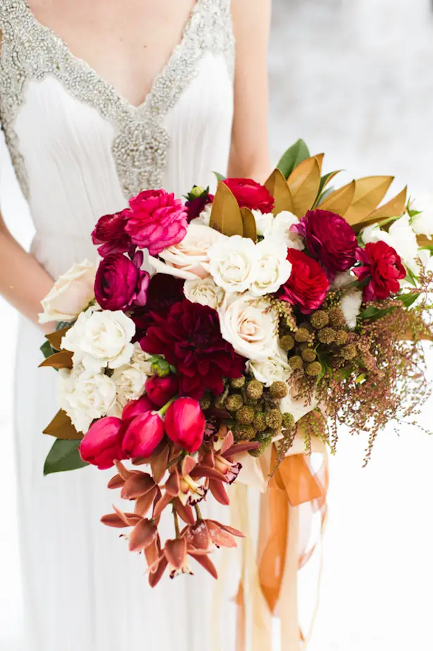 Fall Wedding Bouquet - eb+jc photography