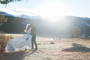 Romantic wedding picture - Mathew Irving Photography