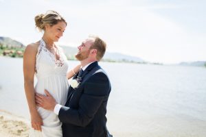 Romantic wedding picture - Sage to Sea Film Photography
