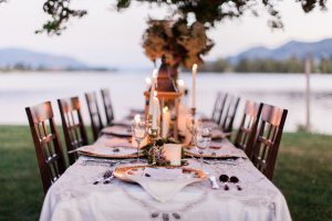 Place setting - Sage to Sea Film Photography