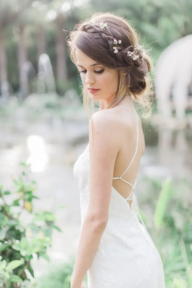 Braided Wedding Hairstyle - Lucas Rossi Photography