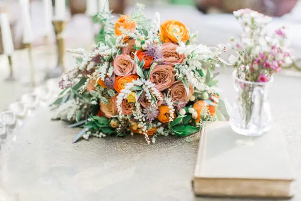 Organic Wedding Bouquet - Lucas Rossi Photography