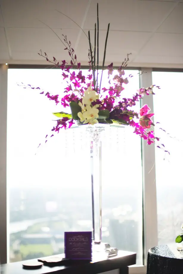 Tall wedding centerpiece - Dauss FOTO