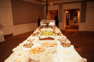 Wedding food table - Will Pursell Photography