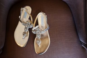 Wedding sandals - Justin Wright Photography