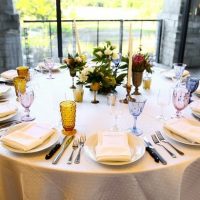 Wedding table setup - Hyde Park Photo