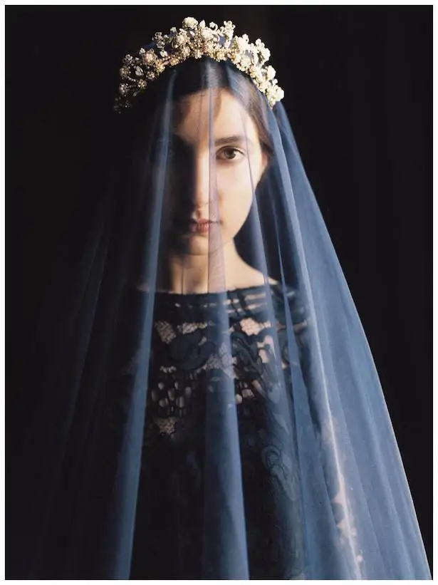 Black Wedding Dress - Sareh Nouri Spring 2016