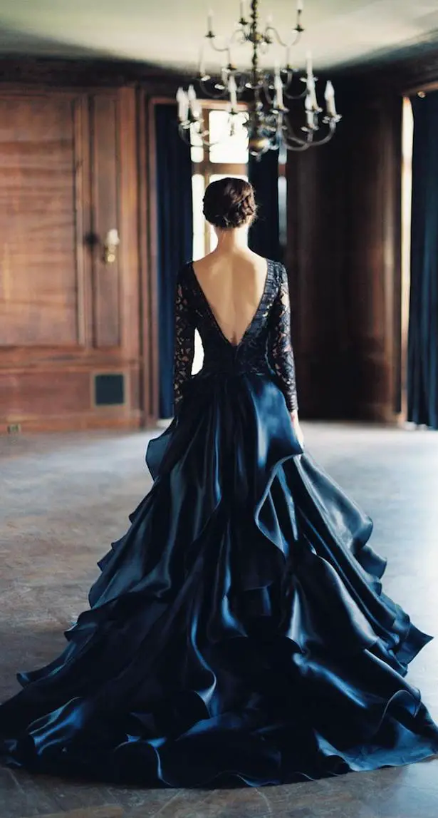 Bridal Fashion : Black Wedding Dresses