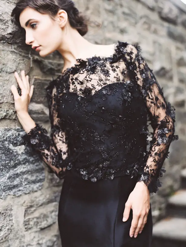 Bridal Fashion : Black Wedding Dresses