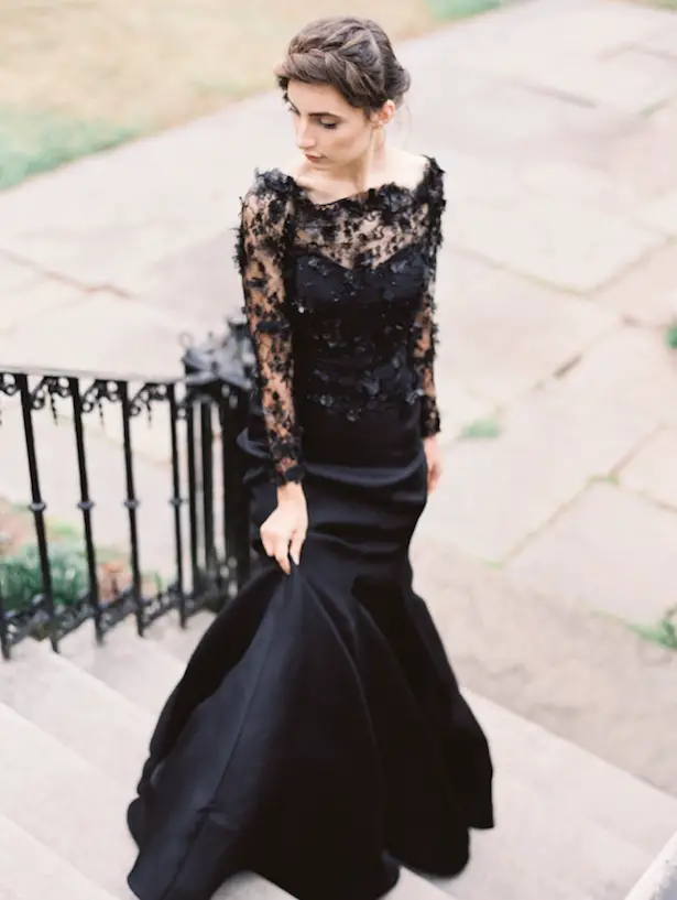 Black Wedding Dress - Sareh Nouri Fall 2015