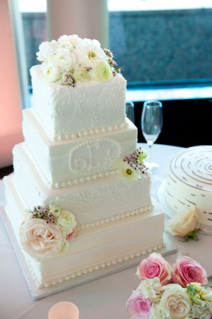 Tall wedding cake - Tamytha Cameron Photography