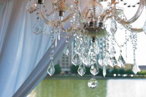 Wedding chandelier - Tamytha Cameron Photography