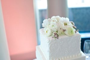 Wedding floral cake - Tamytha Cameron Photography