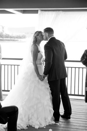 Wedding kiss - Tamytha Cameron Photography