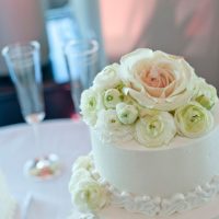 Wedding pink floral cake - Tamytha Cameron Photography