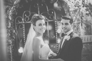 Black and white wedding photography - Kane and Social