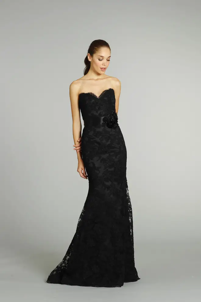 Bridal Fashion : Black Wedding Dresses