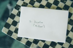 Letter from groom - Kane and Social