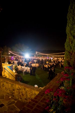 Outdoor wedding reception - Life's Highlights