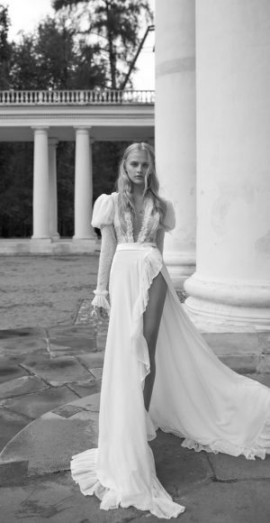 Nurit Hen 2017 Wedding Dress - Ivory & White Bridal Collection