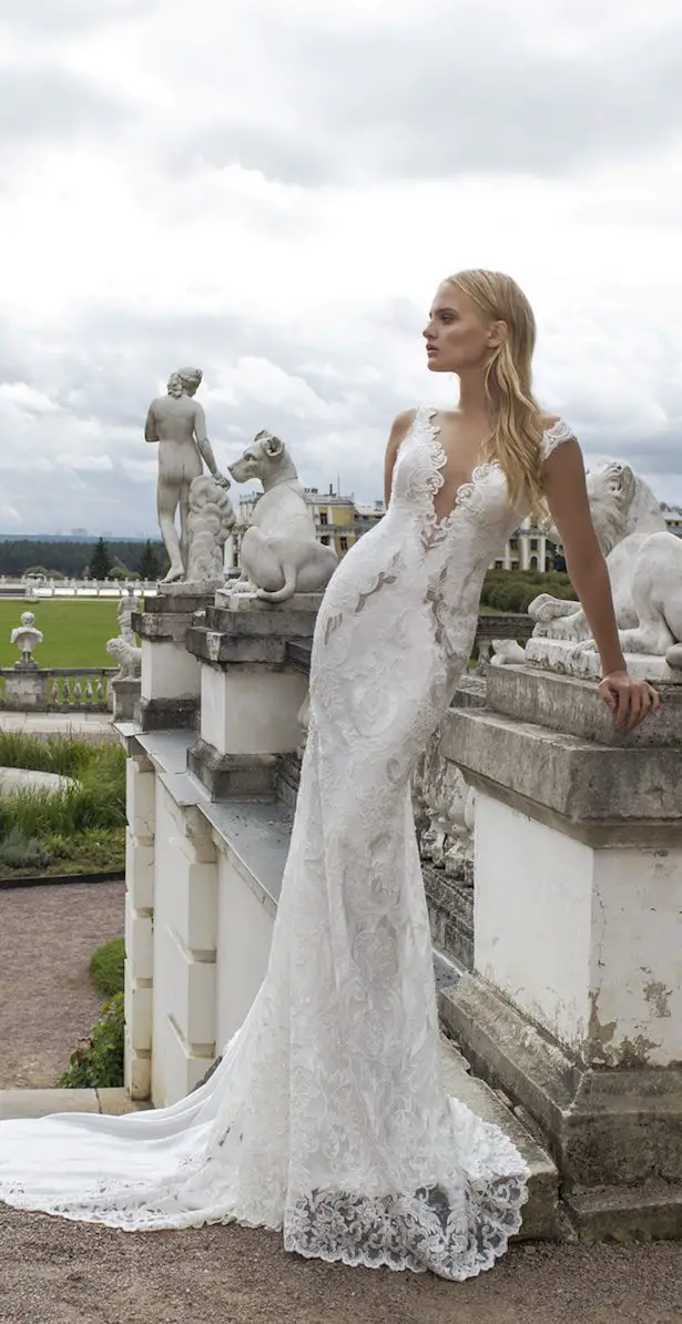 Nurit Hen 2017 Wedding Dress - Ivory & White Bridal Collection
