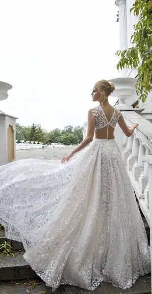 Nurit Hen 2017 Wedding Dress - Ivory & White Bridal Collection